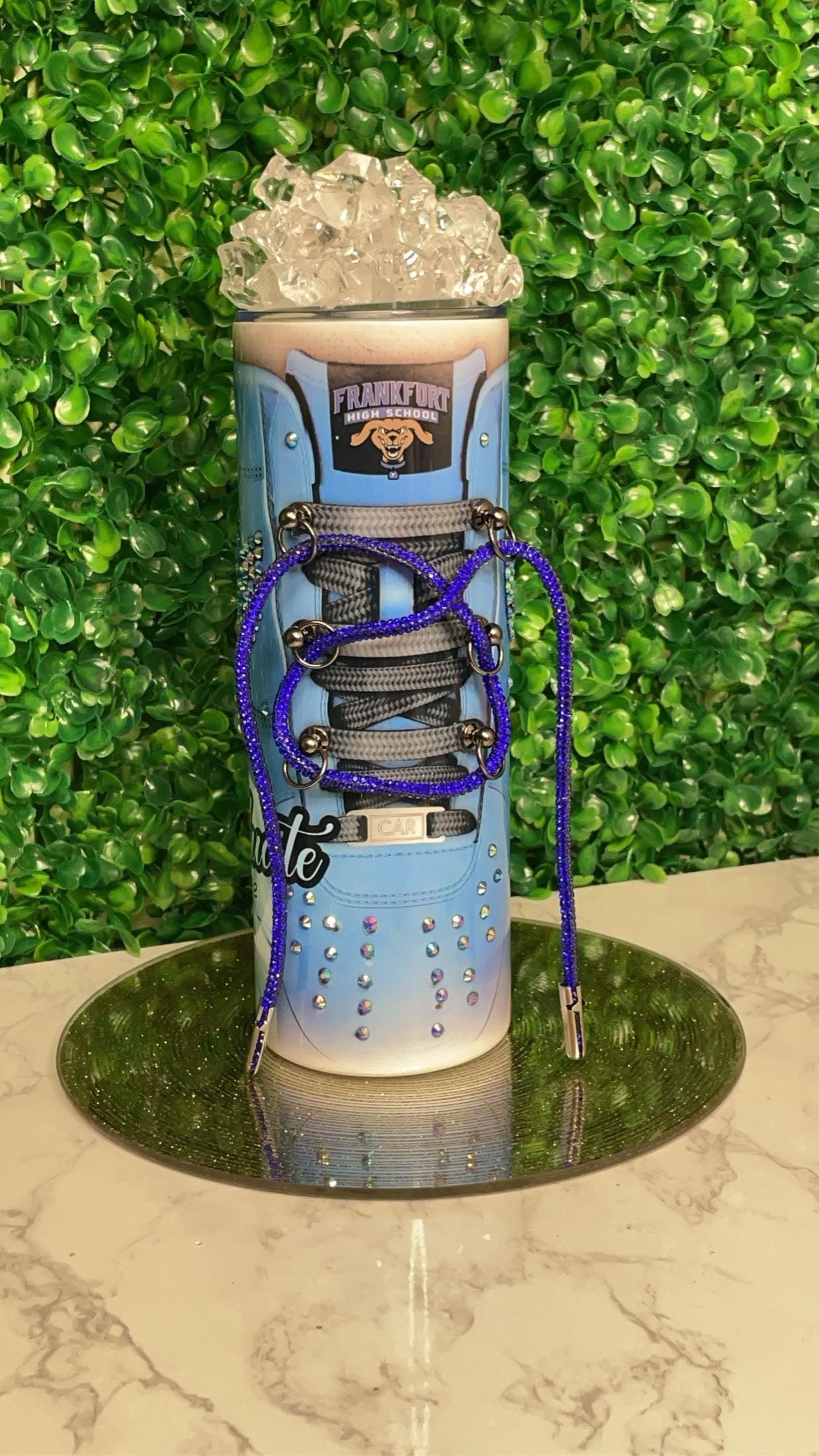 Cap. Gown. Sparkle. Tumbler