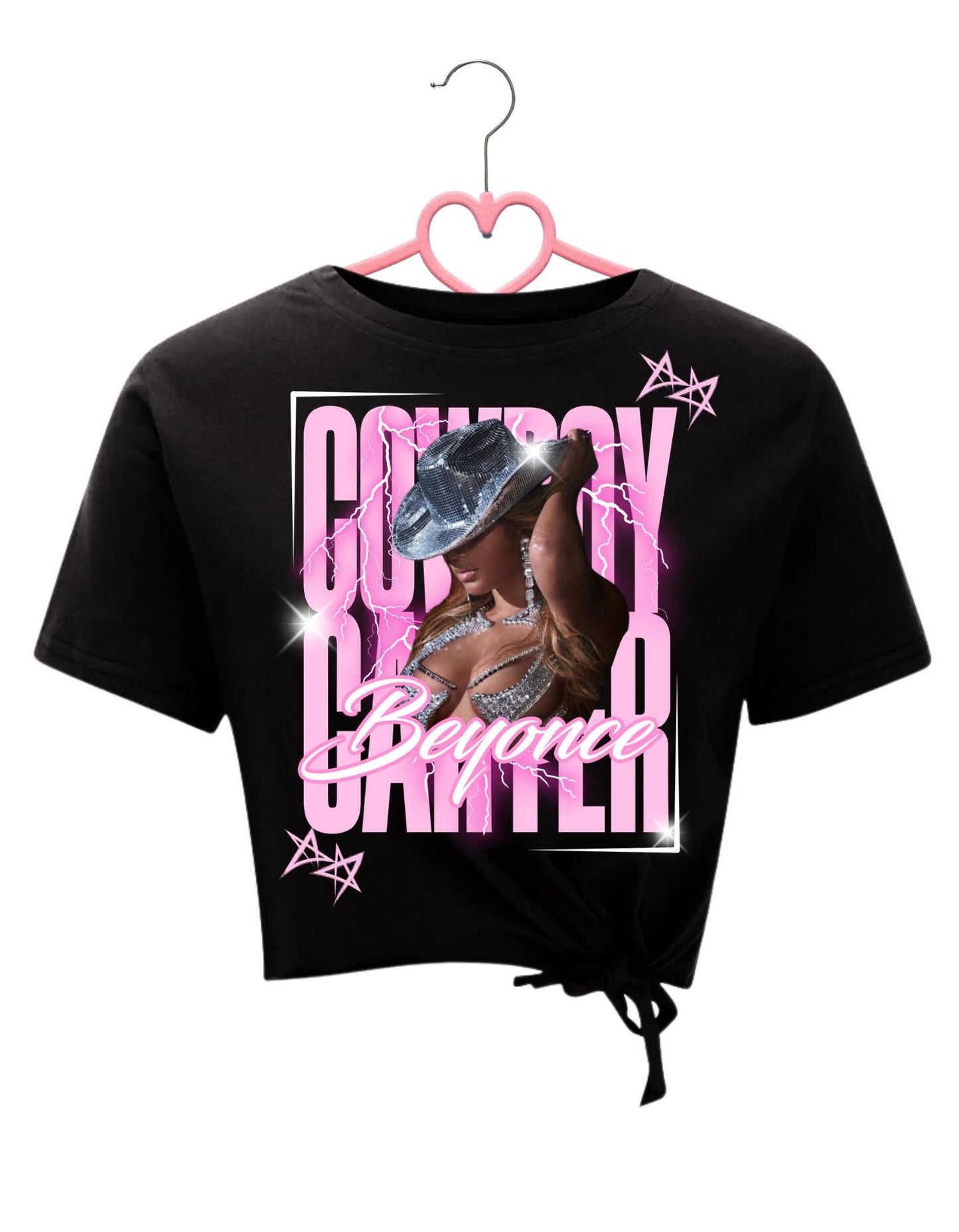 🐝 Queen B Mode" Cropped Tee