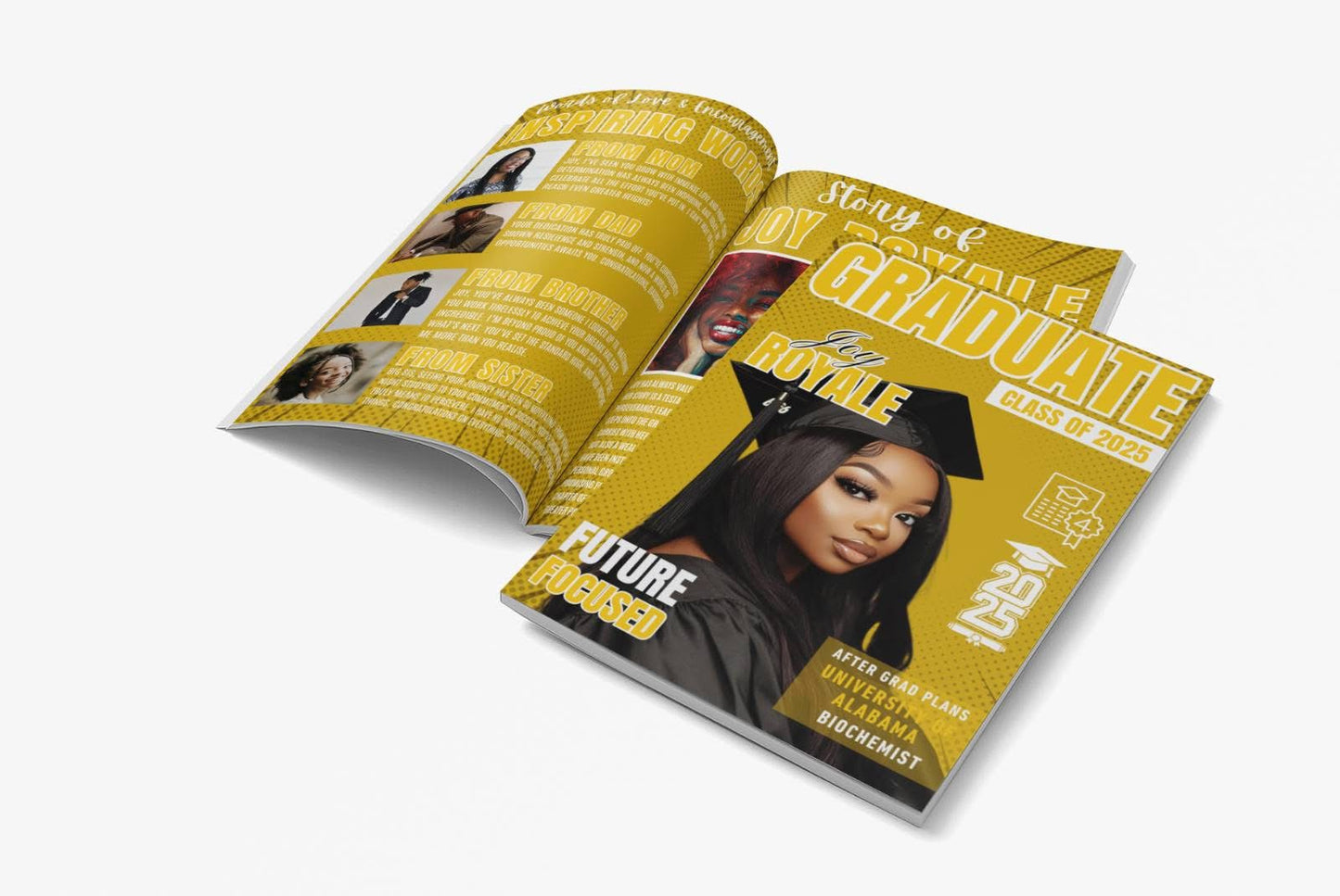 "Next Stop: Greatness" Grad Magazine 24 PGS
