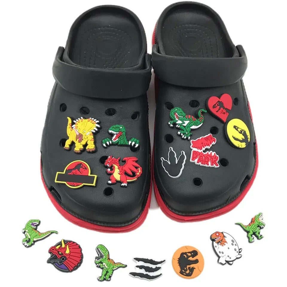 T-Rex 4 pcs Shoe Charms