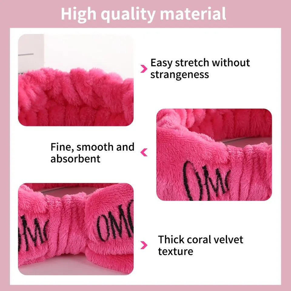 O.M.G Spa Headband Fleece Turban