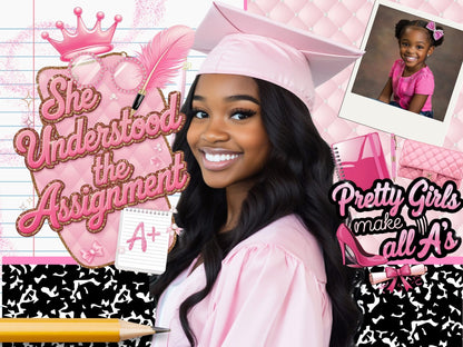 Big Grad Energy Grad Curb Sign