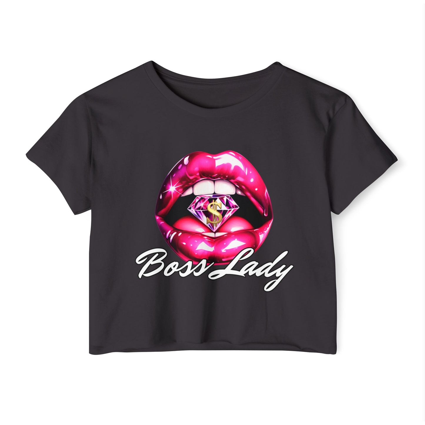 Bad & Boujee Boss Crop Tee