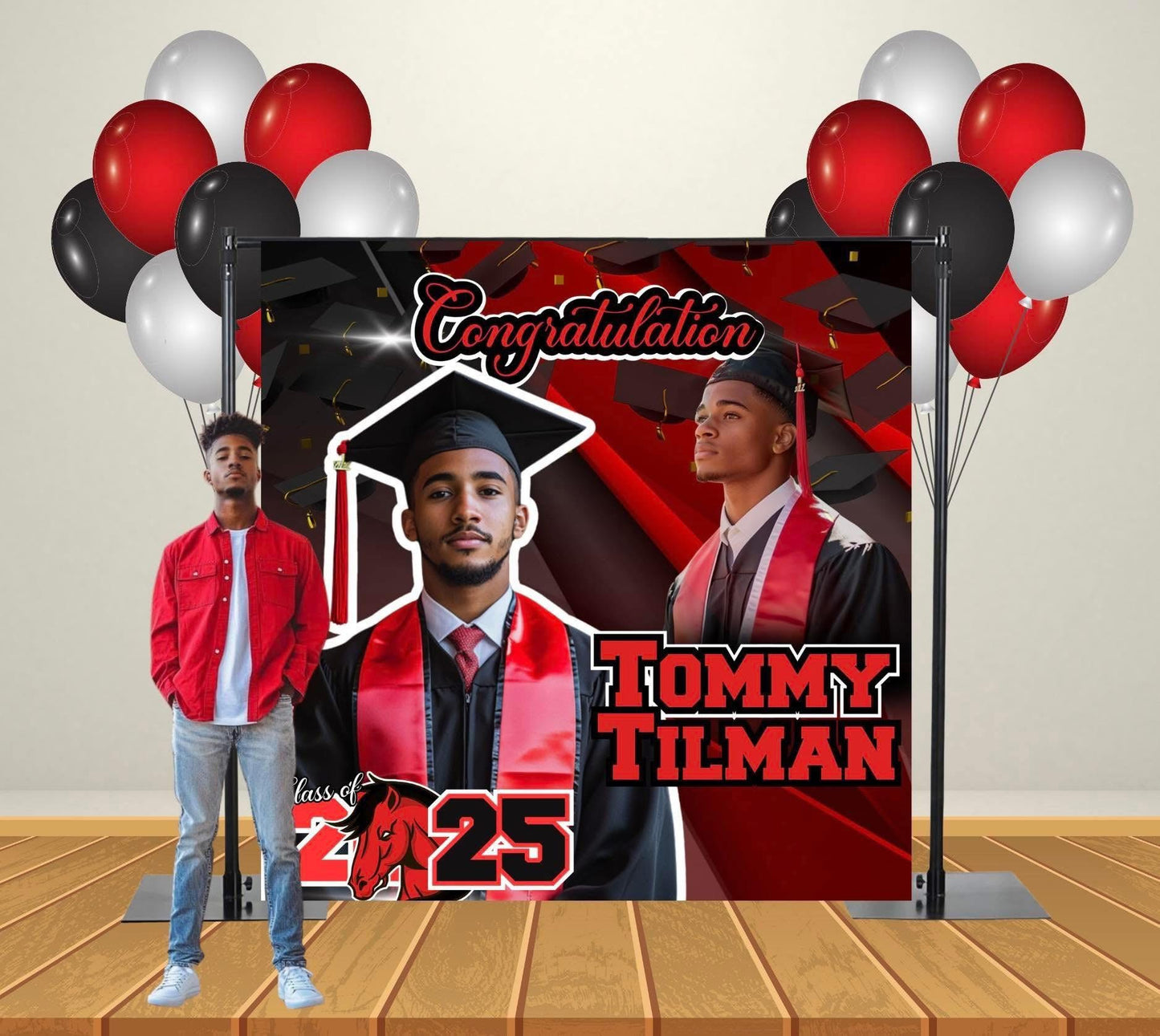 The Stage Slayer Back Drop