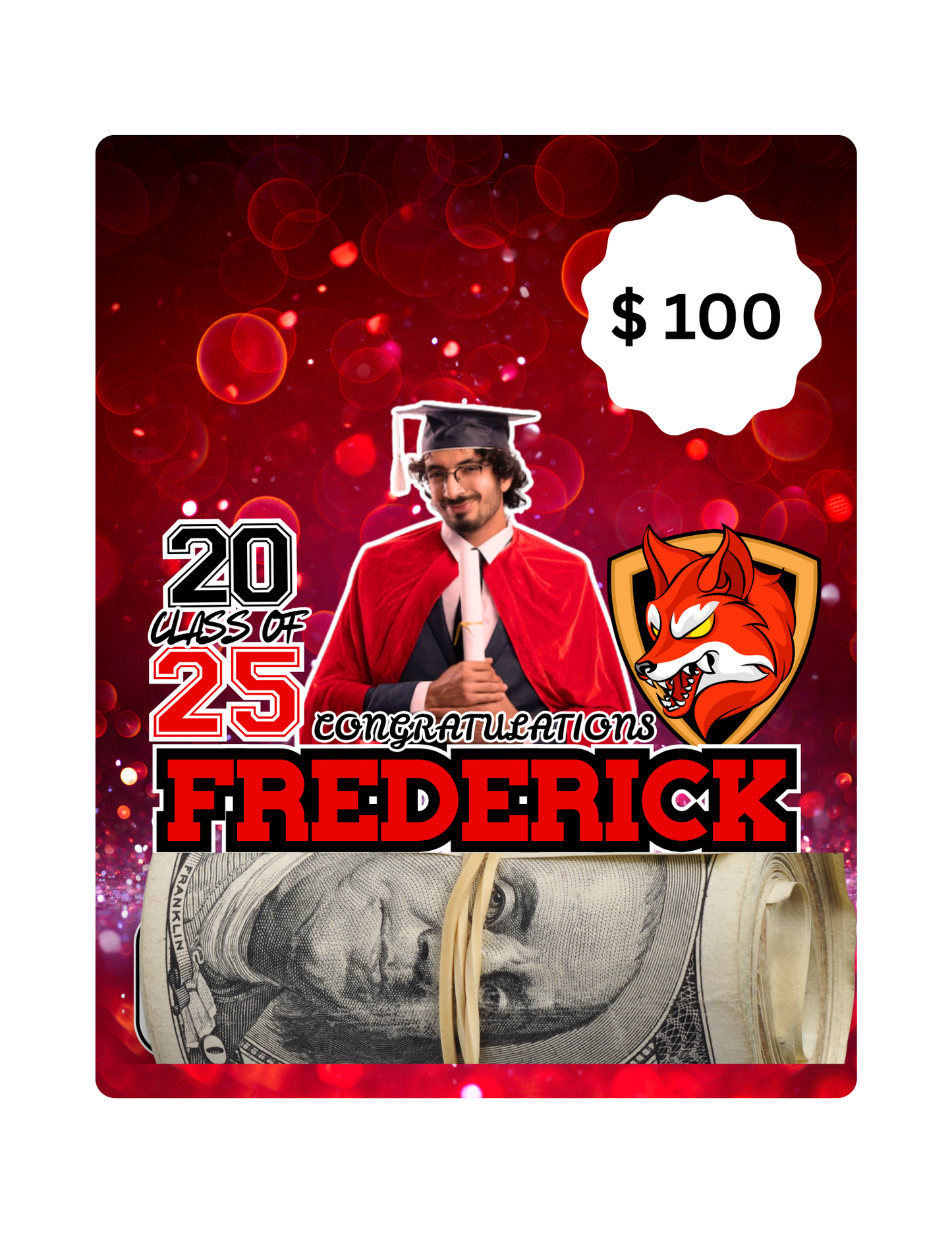 Money Moves: Class of  2025 Graduation Money Gift Cards