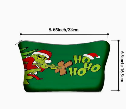 Ho Ho Ho Green Funny Pouch