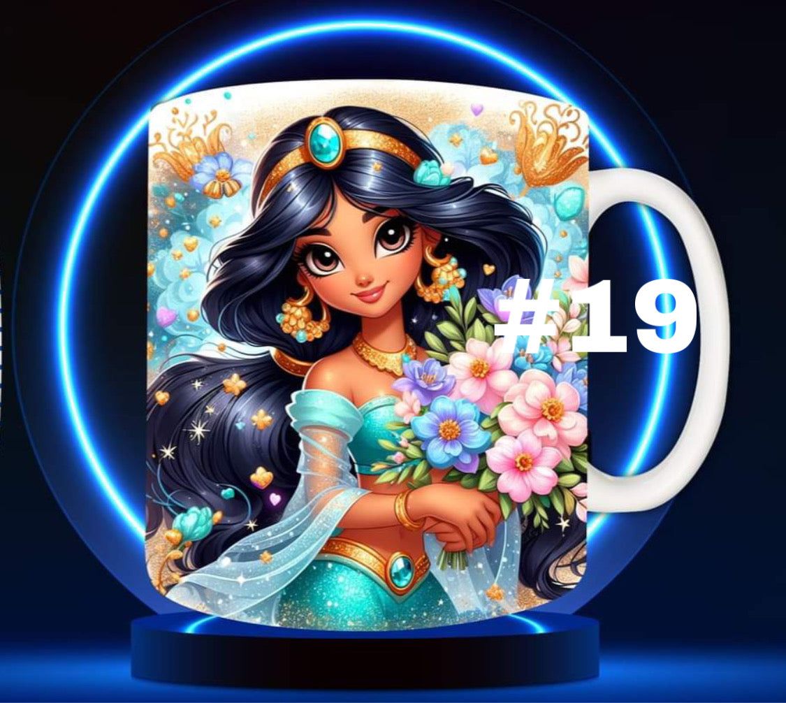 *DIGITAL DOWNLOAD*Magical Princess Mugs