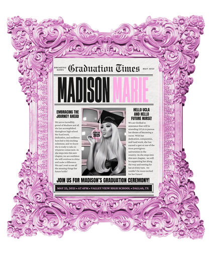 The Birthday Times: Vintage Edition” Extra Extra, She’s Everything!