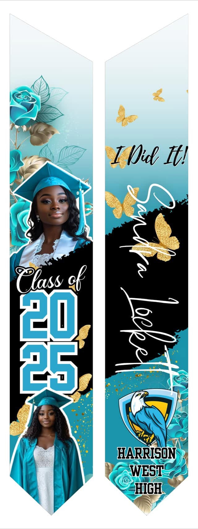 Wrapped in Success Graduation Stole