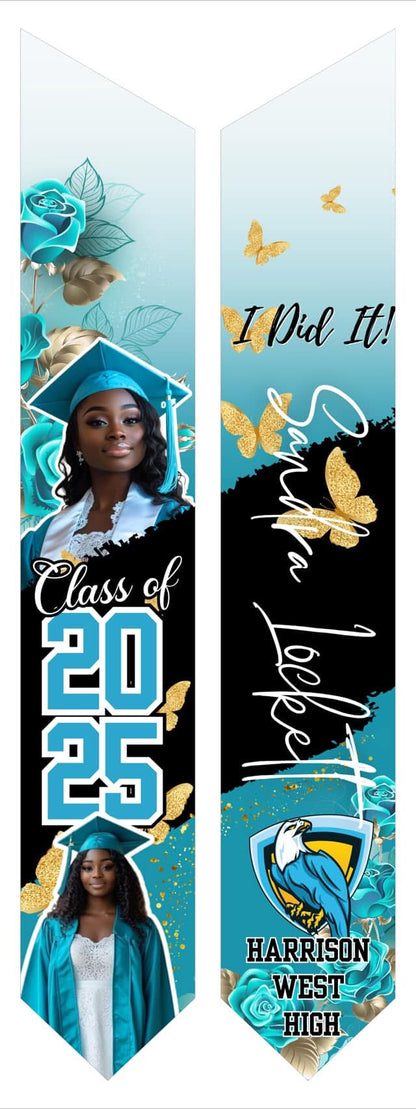 Wrapped in Success Graduation Stole