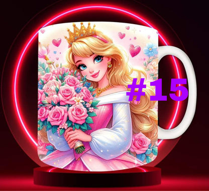 *DIGITAL DOWNLOAD*Magical Princess Mugs