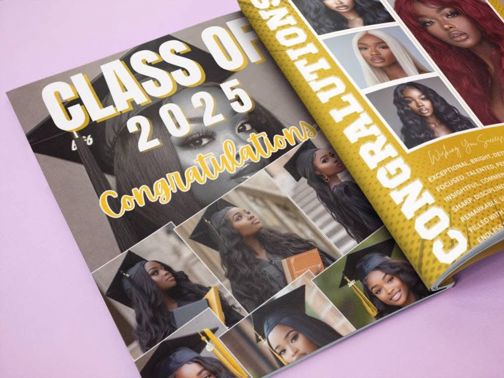 "Next Stop: Greatness" Grad Magazine 24 PGS