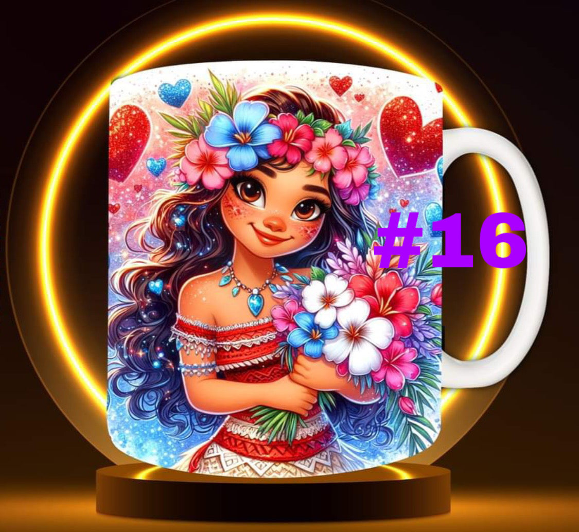 *DIGITAL DOWNLOAD*Magical Princess Mugs