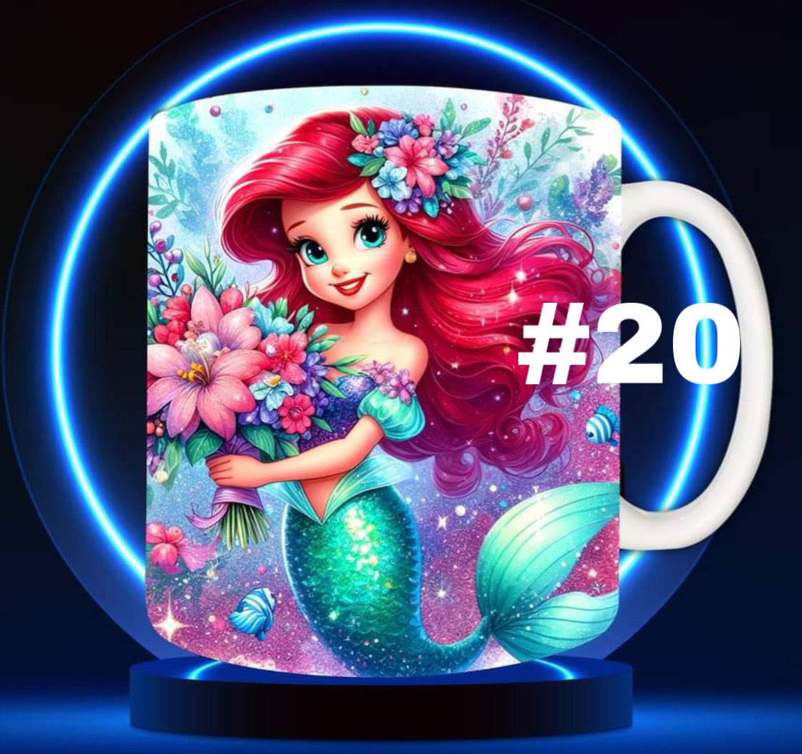 *DIGITAL DOWNLOAD*Magical Princess Mugs