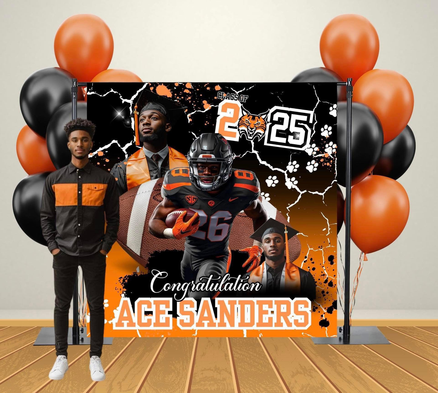 The Stage Slayer Back Drop