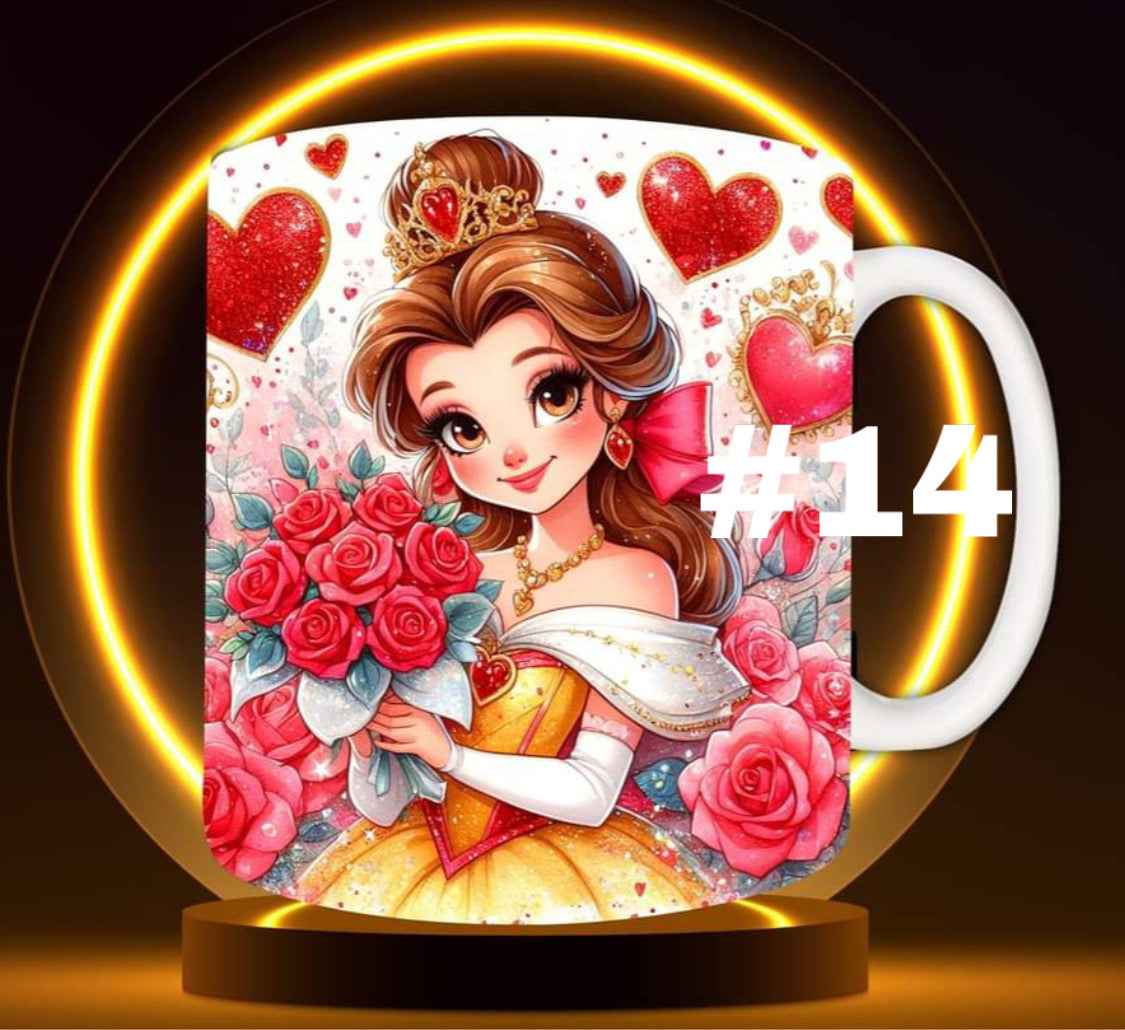 *DIGITAL DOWNLOAD*Magical Princess Mugs