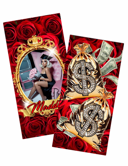 Run Me My Diploma & My Dollars Money Envelope