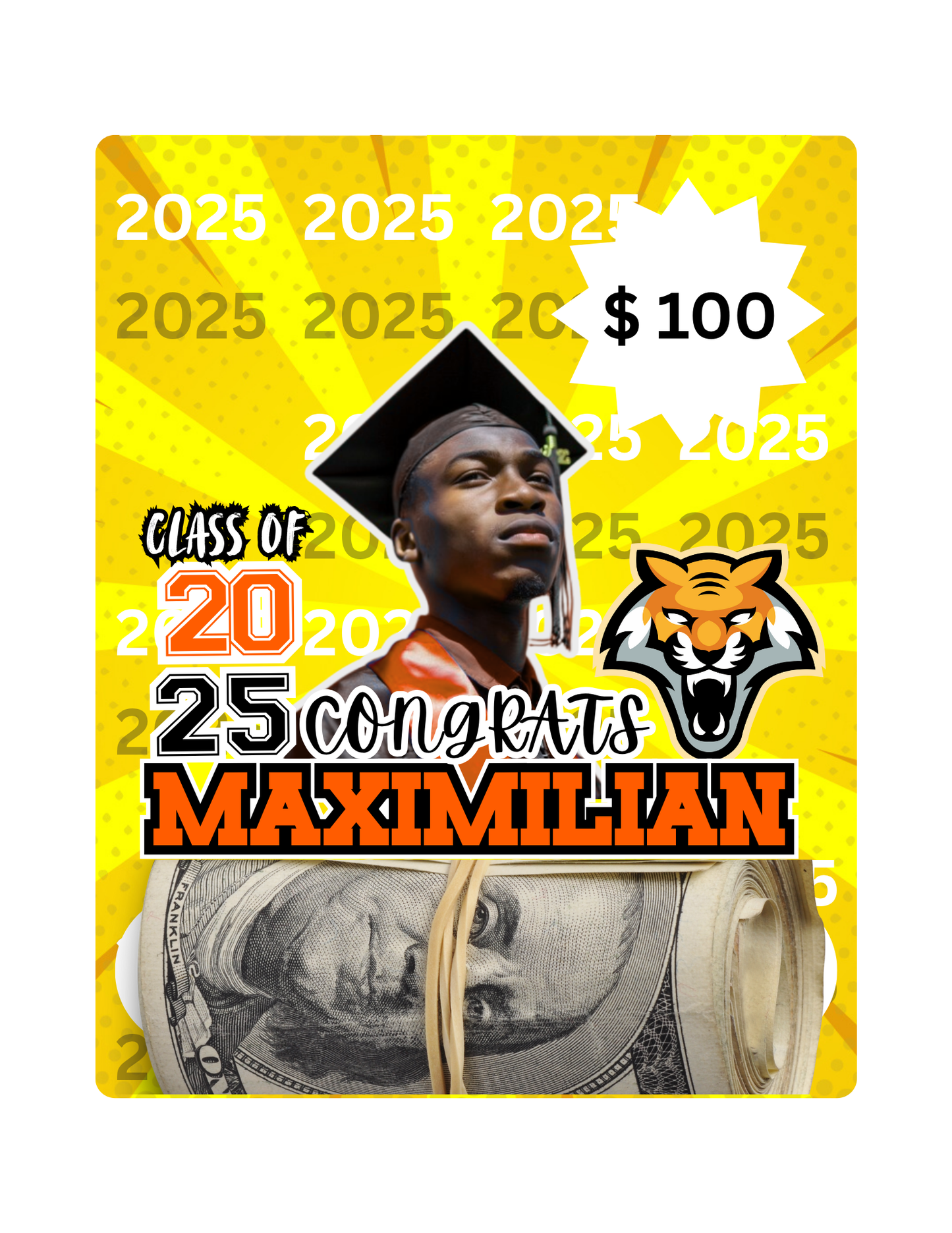 Money Moves: Class of  2025 Graduation Money Gift Cards