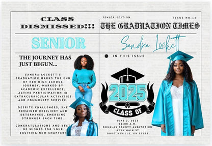 Hot Off the Press: Grad Edition Newspaper