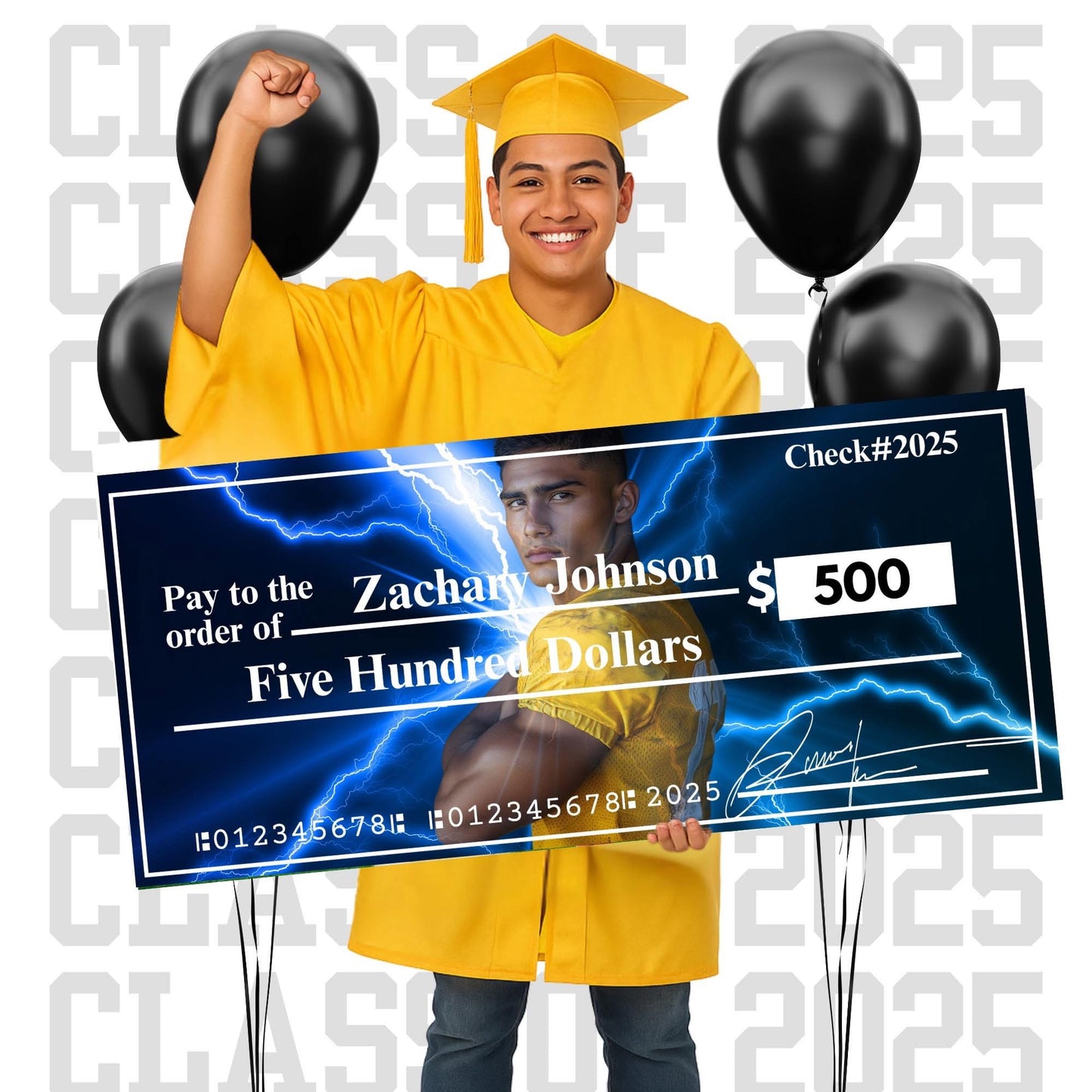 🎓 Big Money Graduation Checks