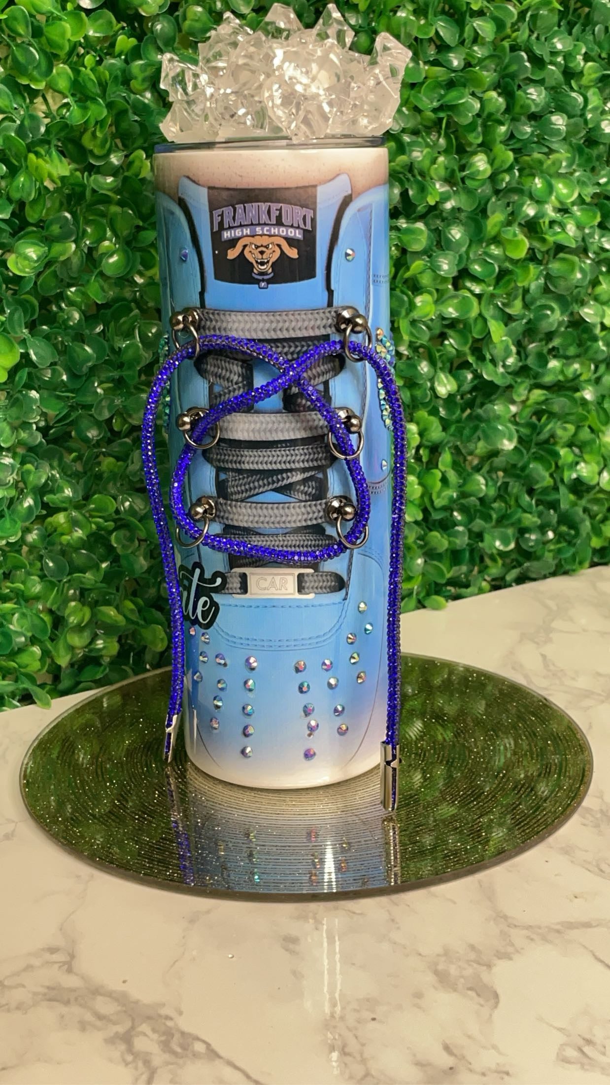 Cap. Gown. Sparkle. Tumbler