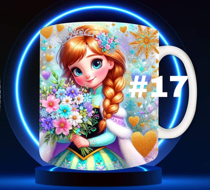 *DIGITAL DOWNLOAD*Magical Princess Mugs