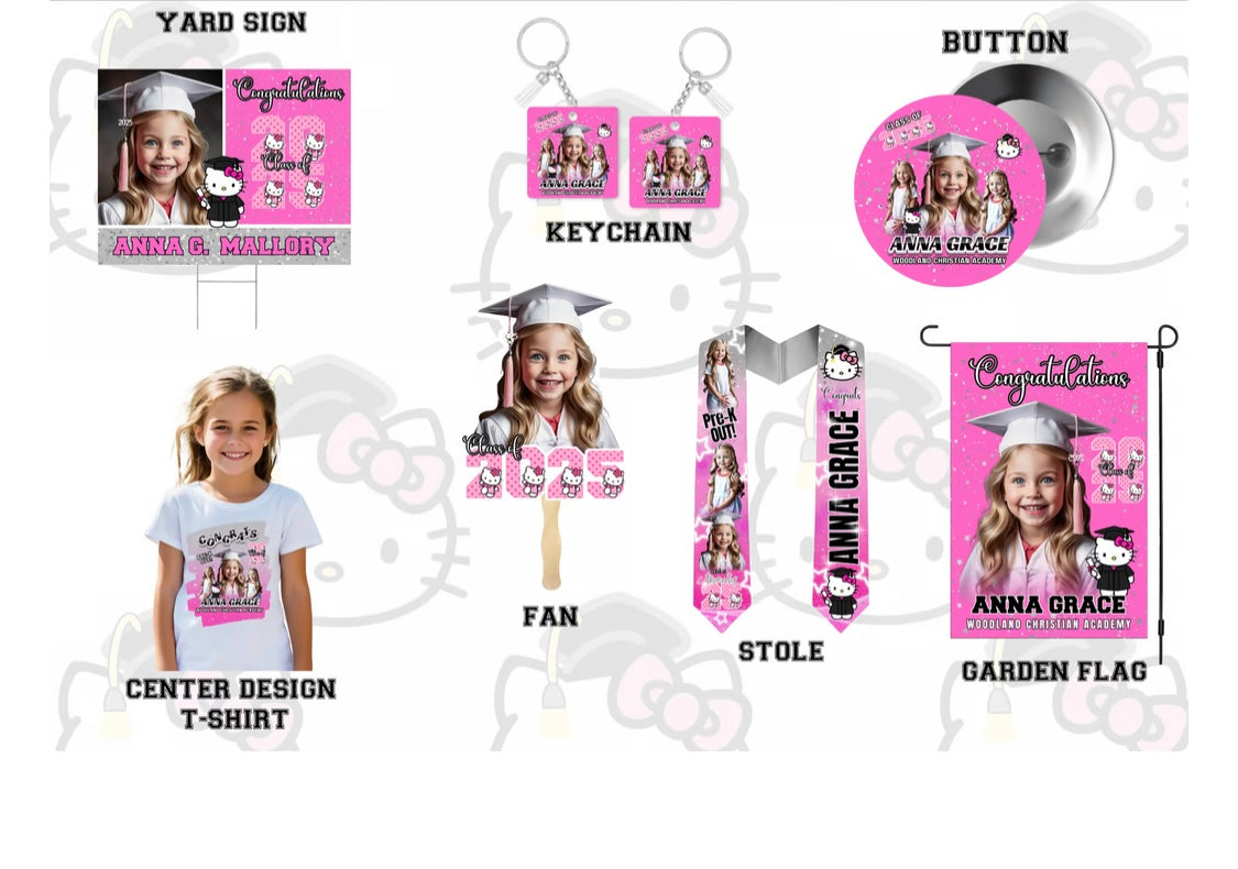 Pretty in Pink: Grad Kitty Bundle
