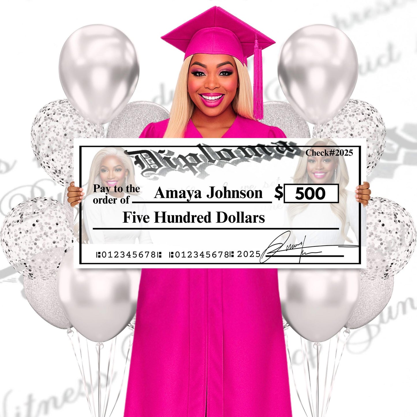 🎓 Big Money Graduation Checks