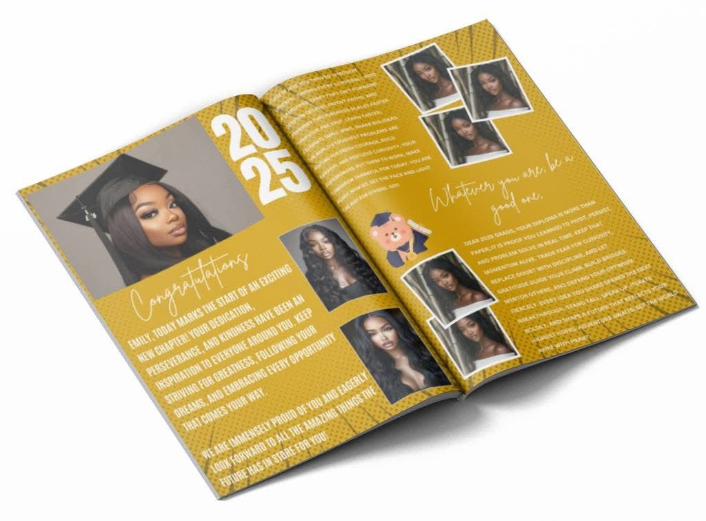 "Next Stop: Greatness" Grad Magazine 24 PGS