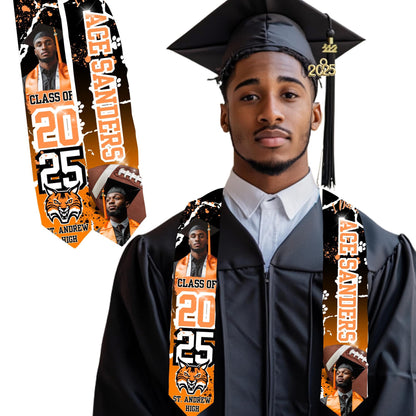 Wrapped in Success Graduation Stole