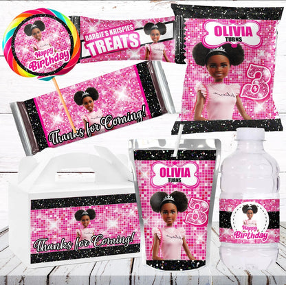 Barbie Inspired Pink Luxe Party Box Treats