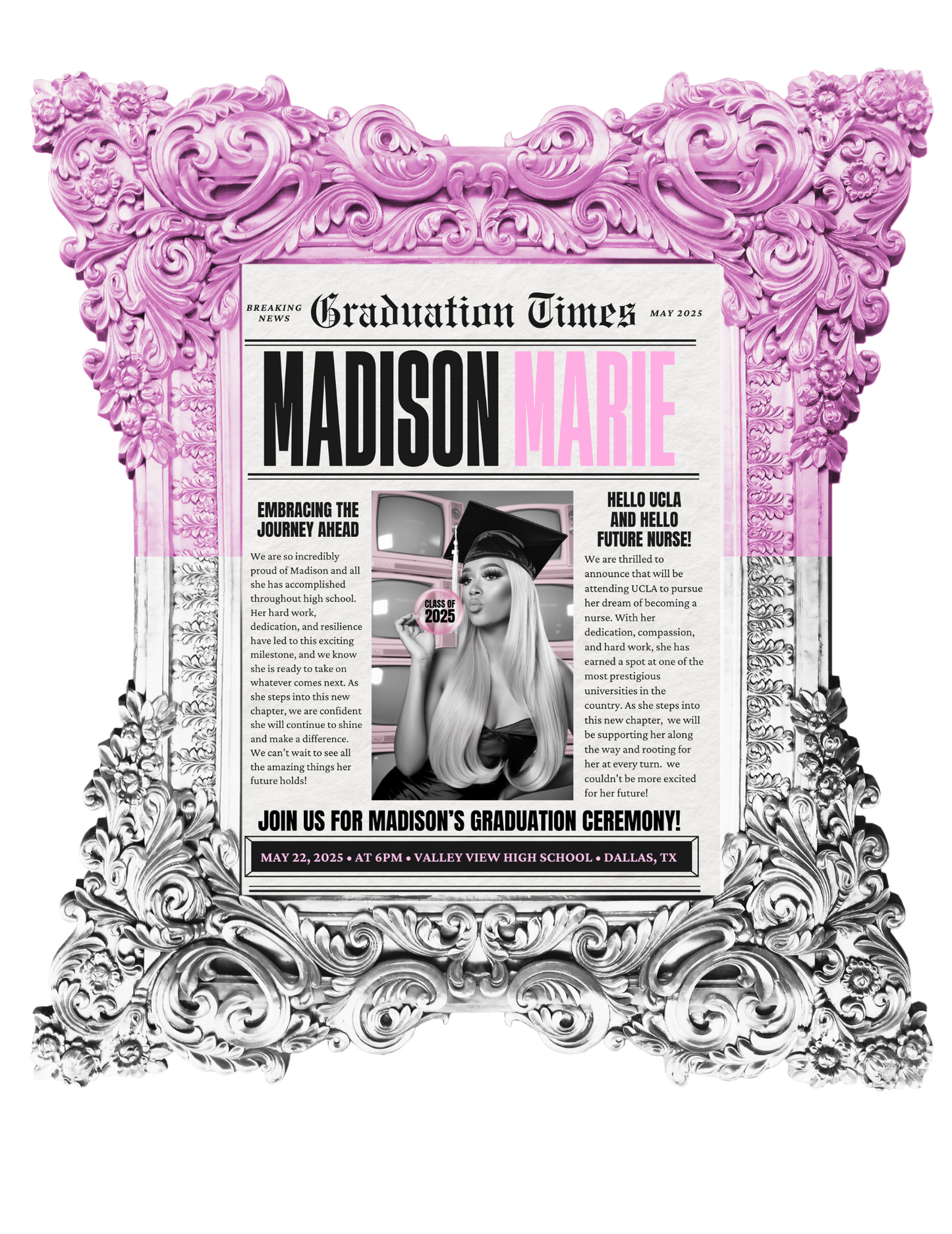 The Birthday Times: Vintage Edition” Extra Extra, She’s Everything!