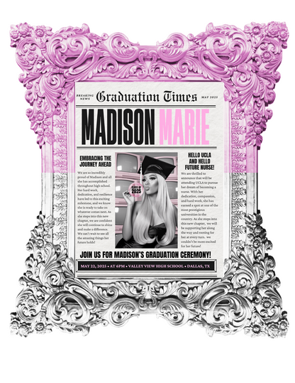 The Birthday Times: Vintage Edition” Extra Extra, She’s Everything!