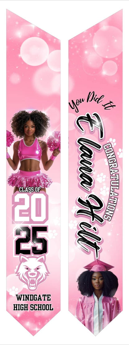 Wrapped in Success Graduation Stole