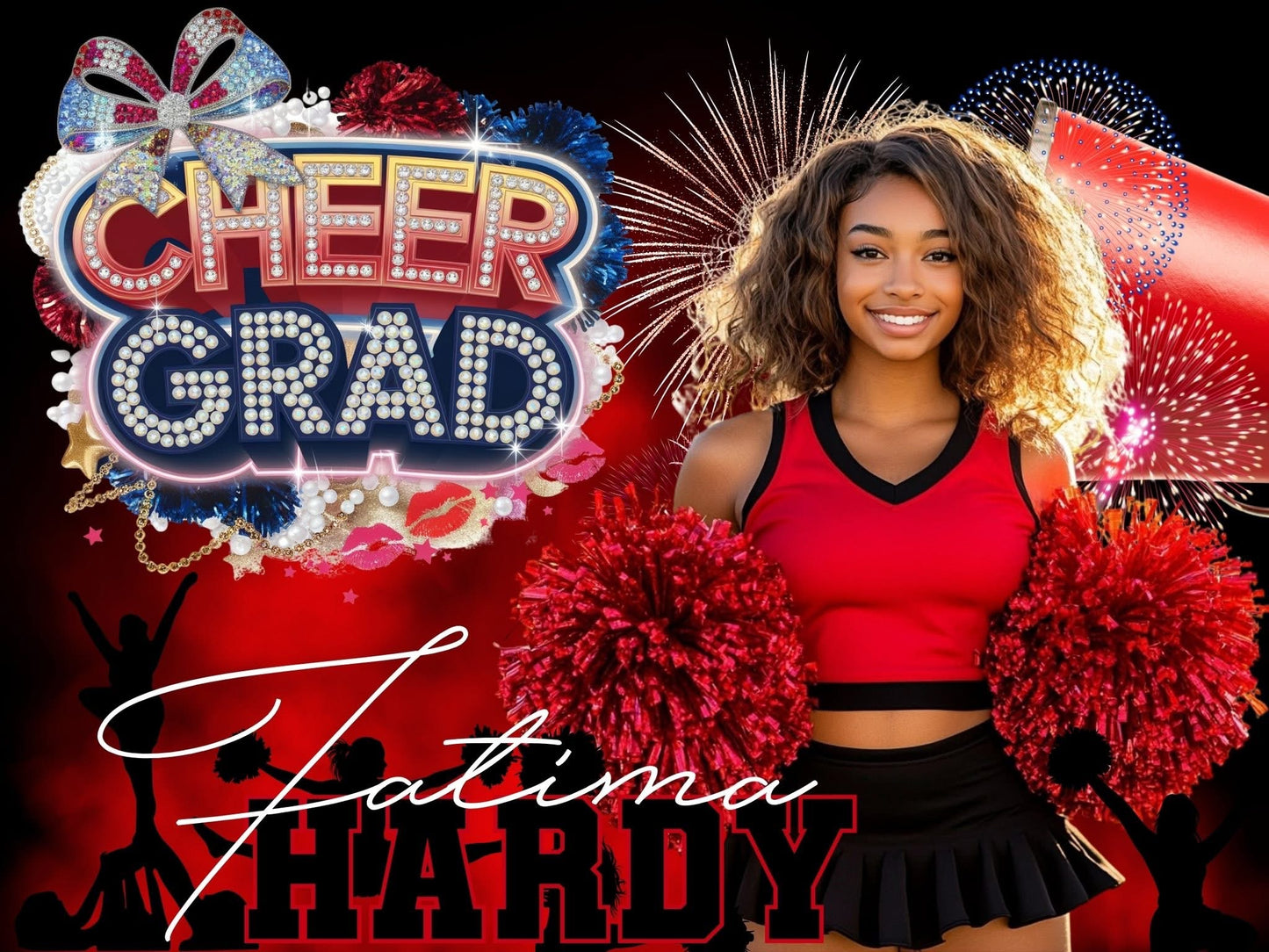 Big Grad Energy Grad Curb Sign