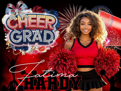 Big Grad Energy Grad Curb Sign