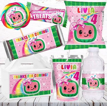 CoCo Inspired Rainbow Rhymes Party Box Treats