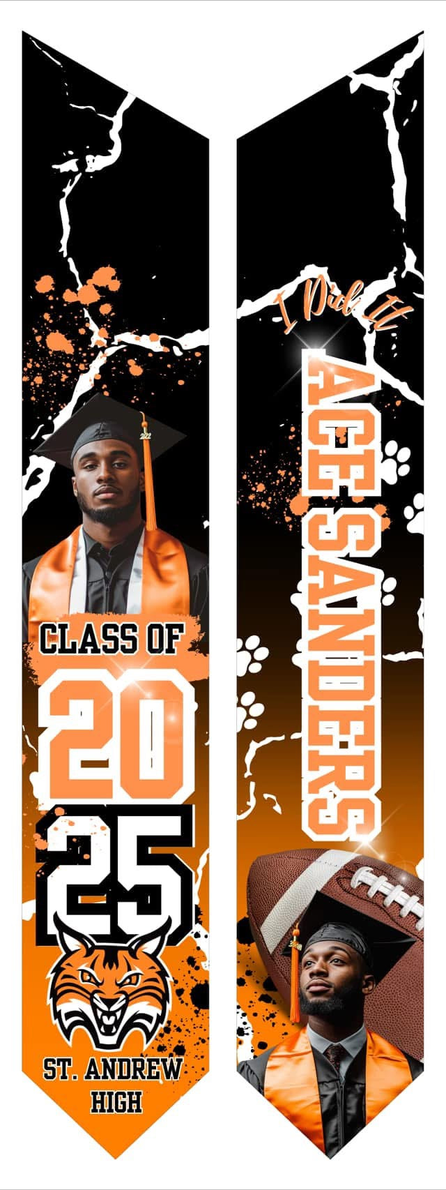 Wrapped in Success Graduation Stole