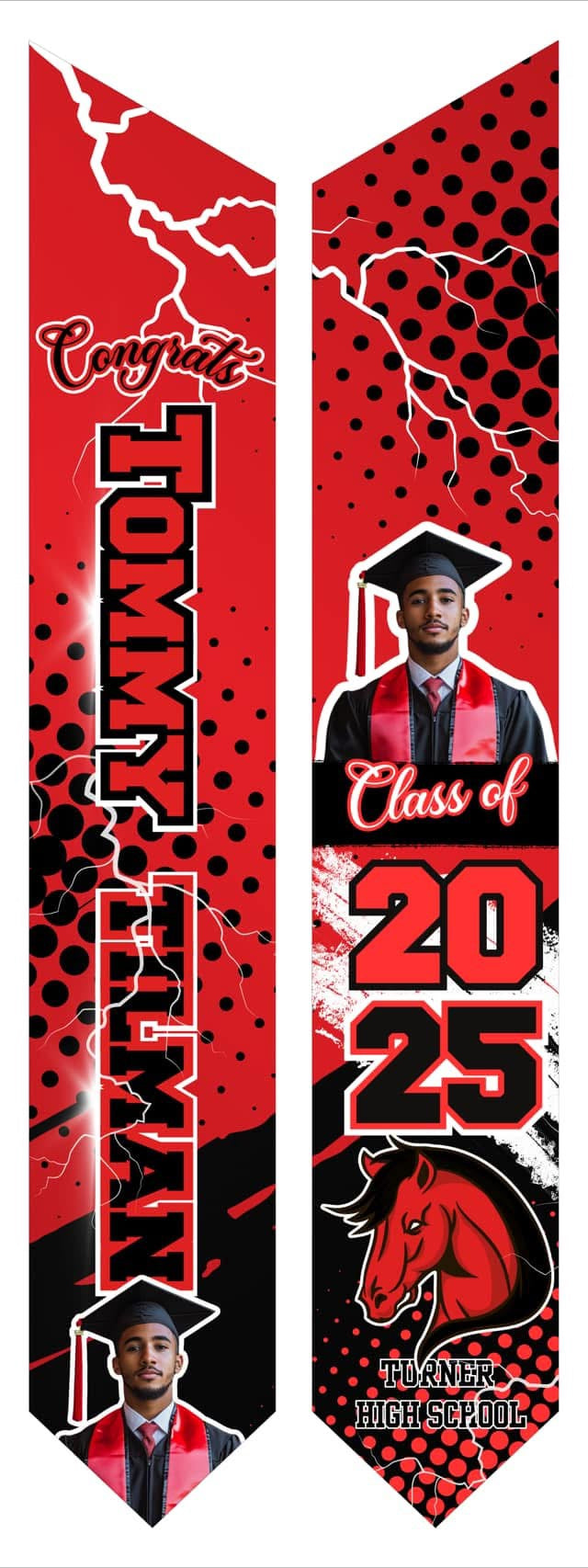 Wrapped in Success Graduation Stole