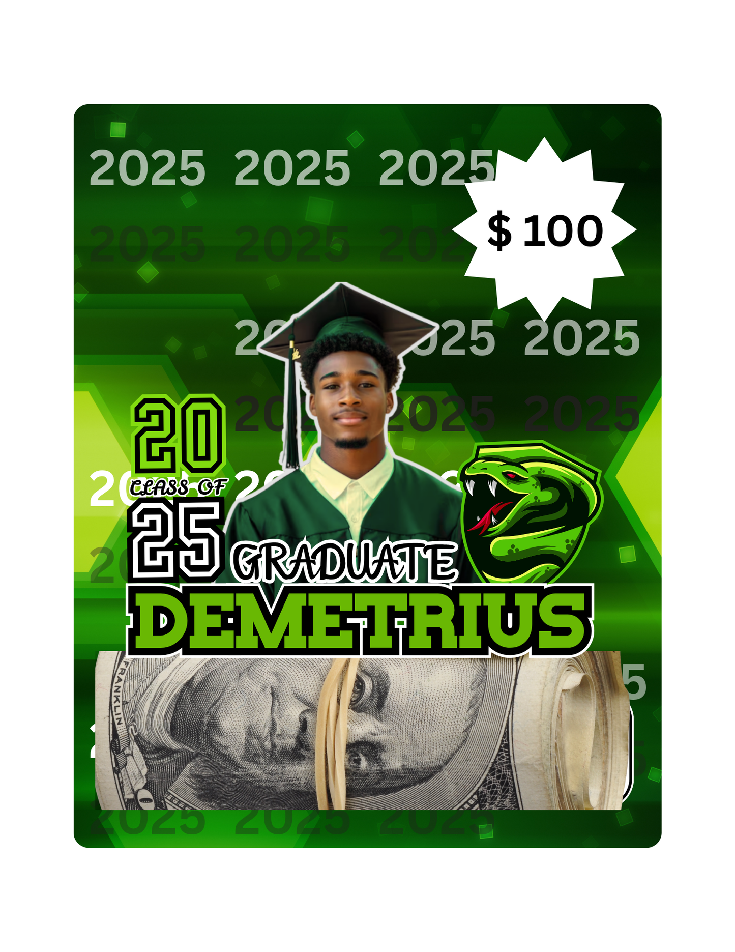 Money Moves: Class of  2025 Graduation Money Gift Cards