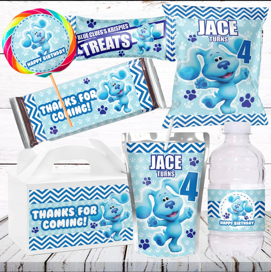 Blue's Clues Inspired The Clue Finder Party Box Treats