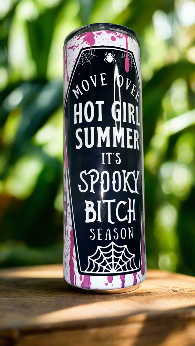 Bloody Mary Move Over Hot Girl Summer Its Spooky Girl Season Tumbler