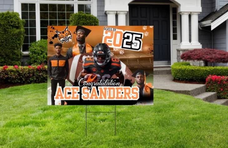 Pump It Up Grad Yard Signs – 4 Designs That Scream You Did It!