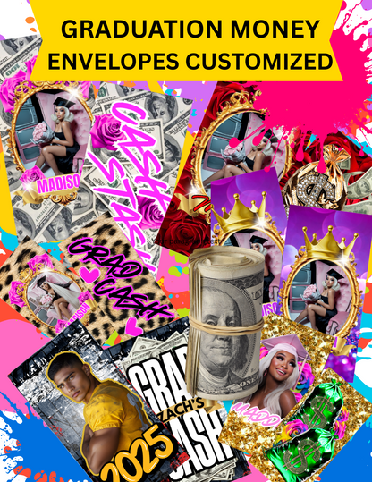 Run Me My Diploma & My Dollars Money Envelope