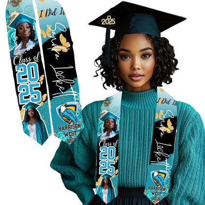 Wrapped in Success Graduation Stole