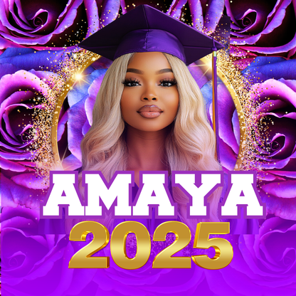 🎓Grad Goals – 3in Custom Graduation Buttons (Set of 5 Designs)