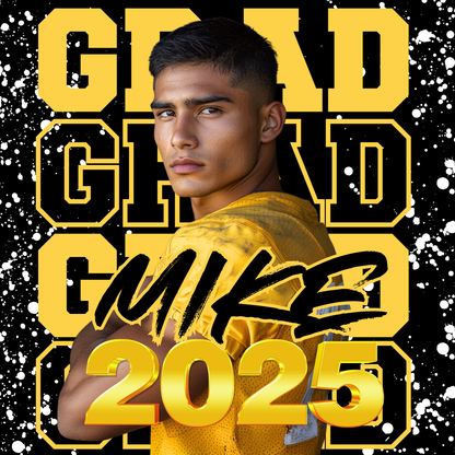 🎓Grad Goals – 3in Custom Graduation Buttons (Set of 5 Designs)