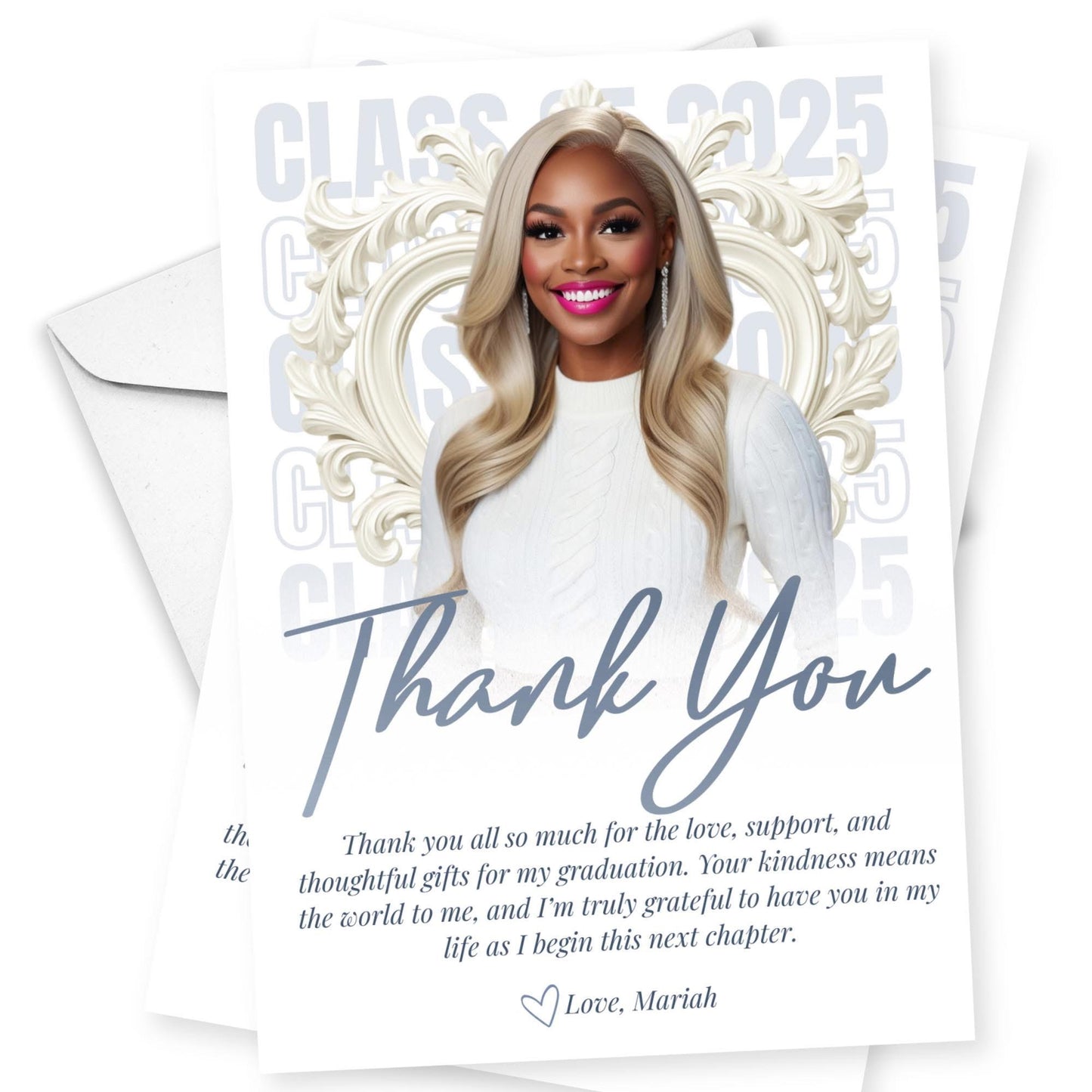 Big Bang Grad Gratitude Cards – 5x7 Set of 12