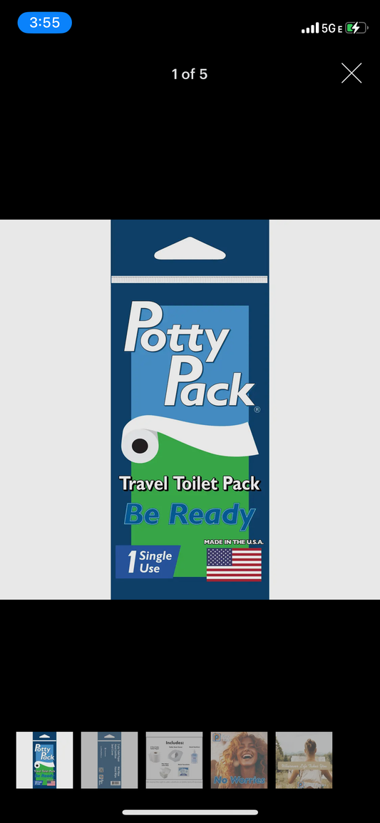 Everything But the Toilet Potty Pack - Wet Wipes Included