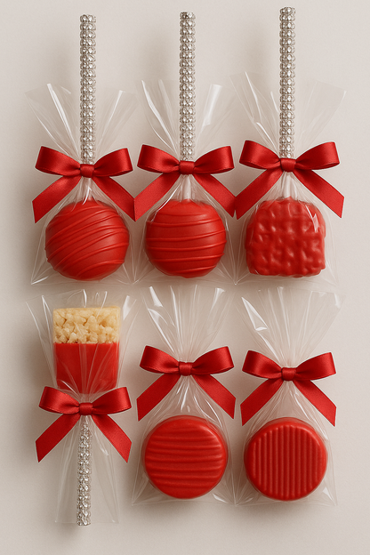 Polka Dot & Bows Party Box Treats